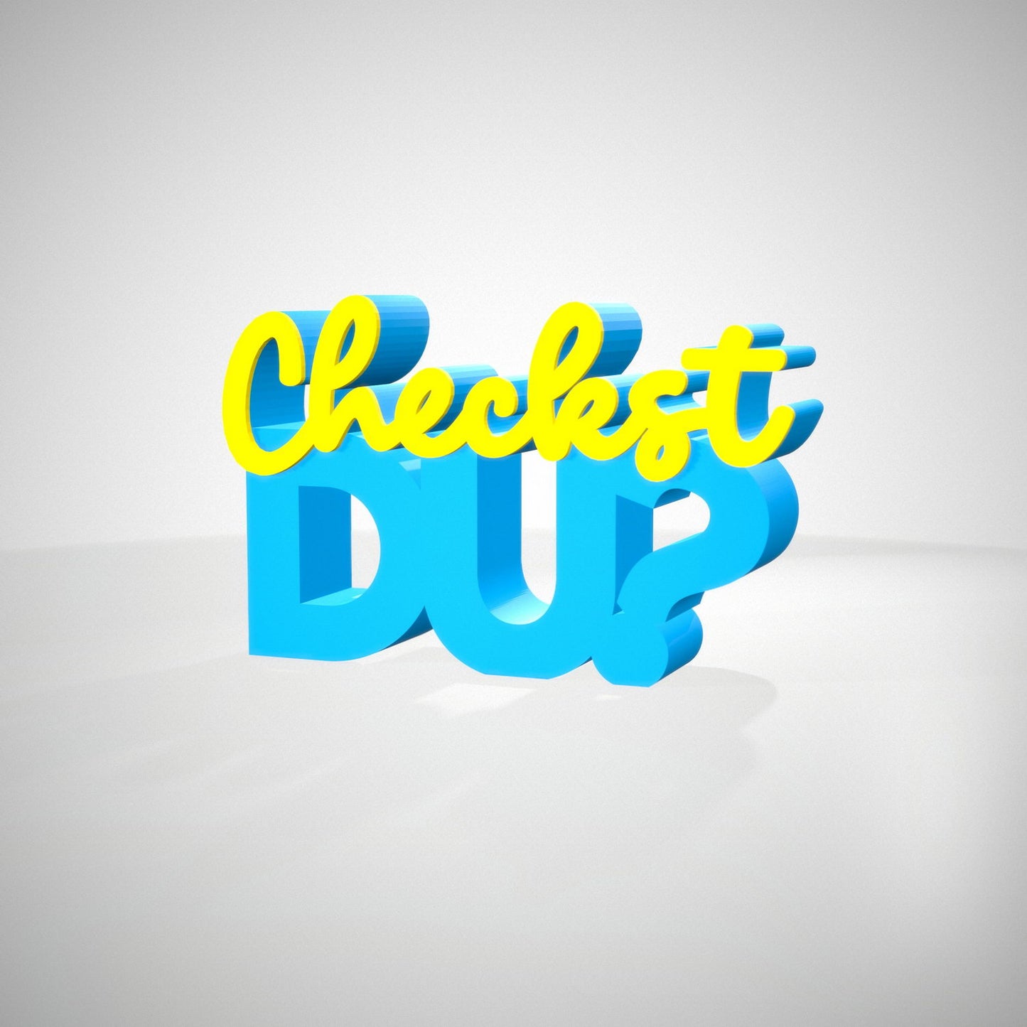 Checkst Du?