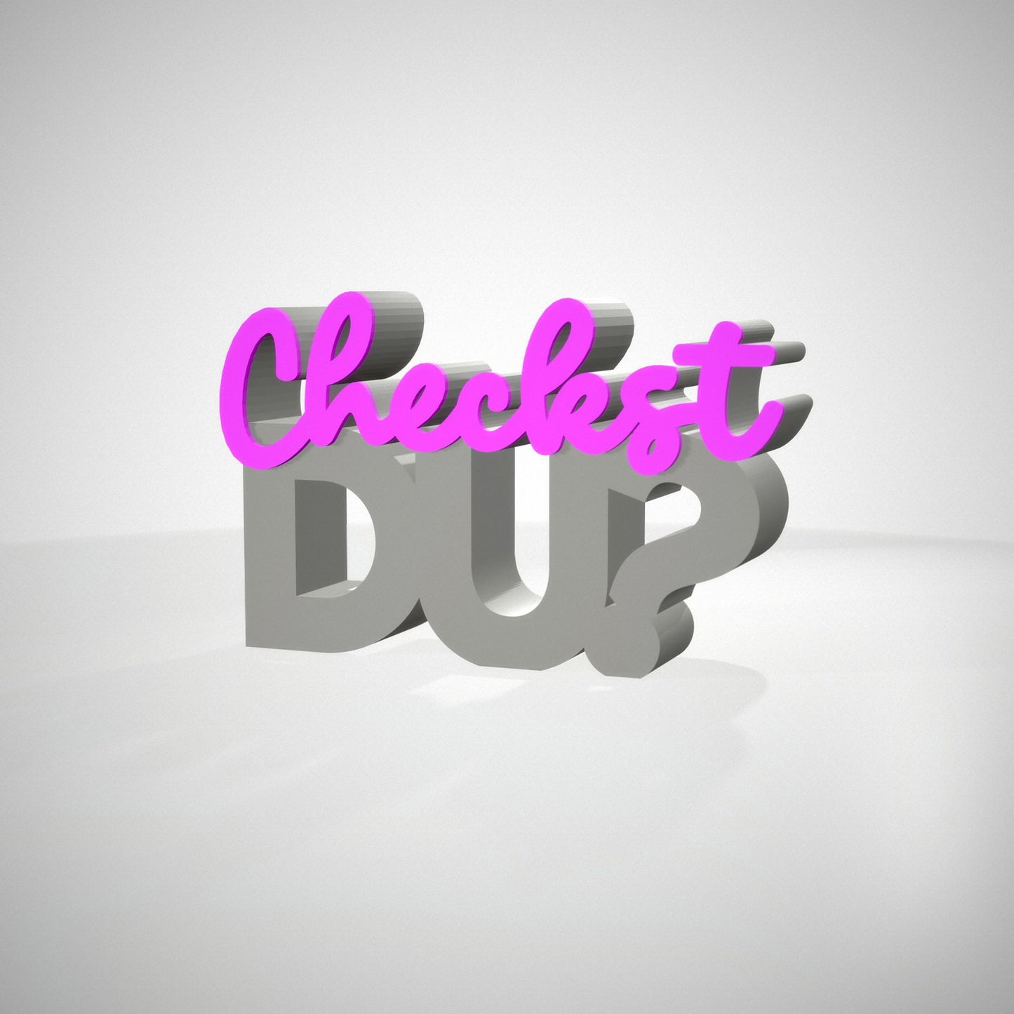 Checkst Du?