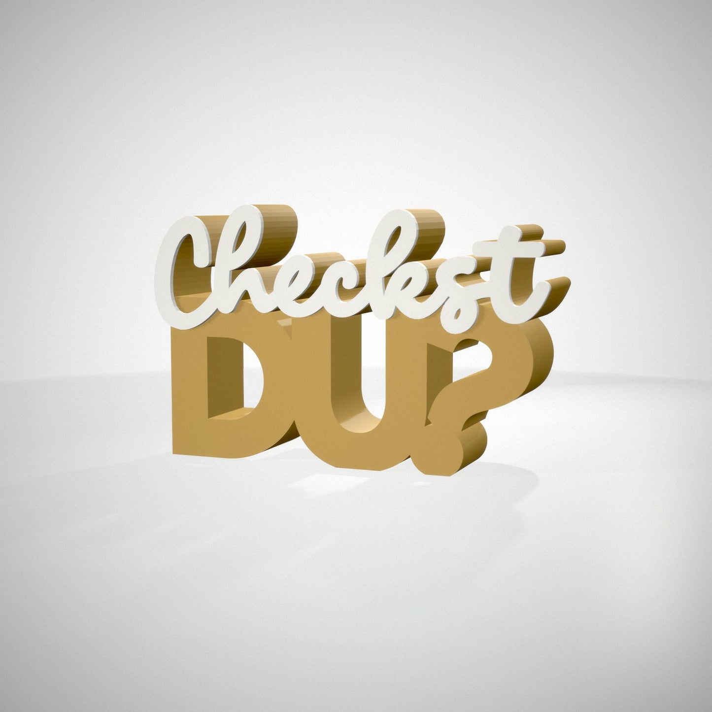 Checkst Du?