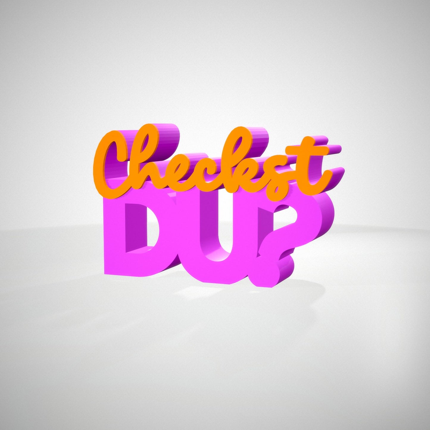 Checkst Du?