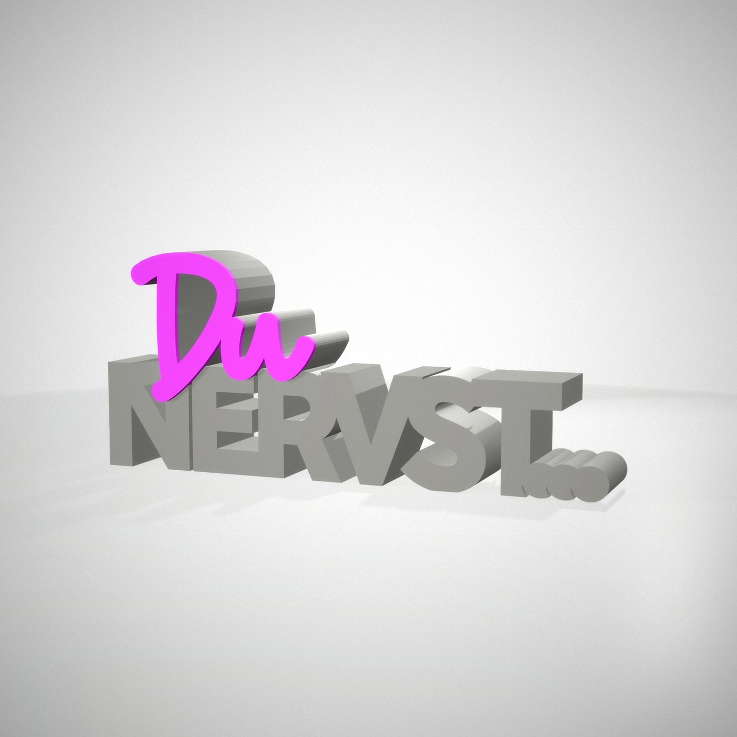 du nervst