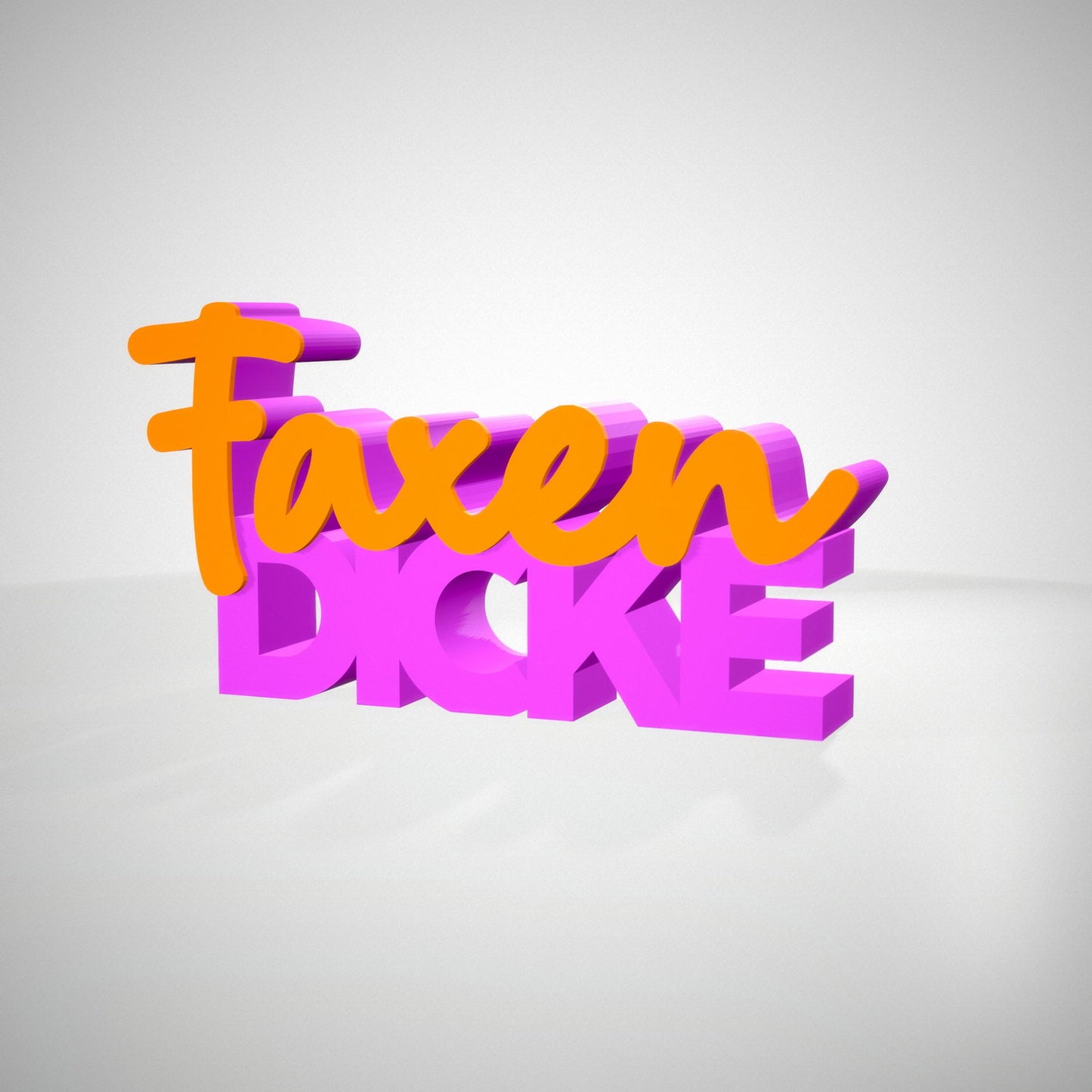 Faxen Dicke