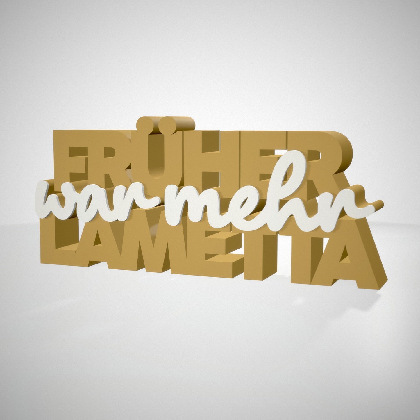 Früher war mehr Lametta