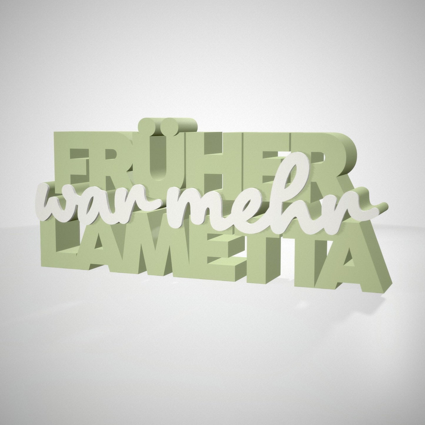 Früher war mehr Lametta