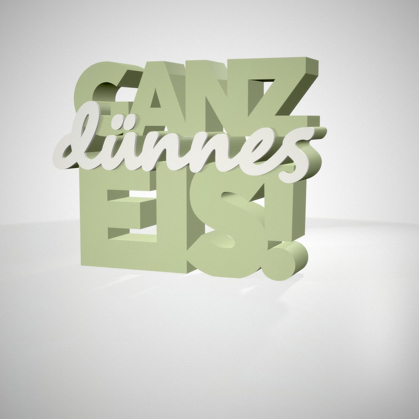 Ganz dünnes Eis