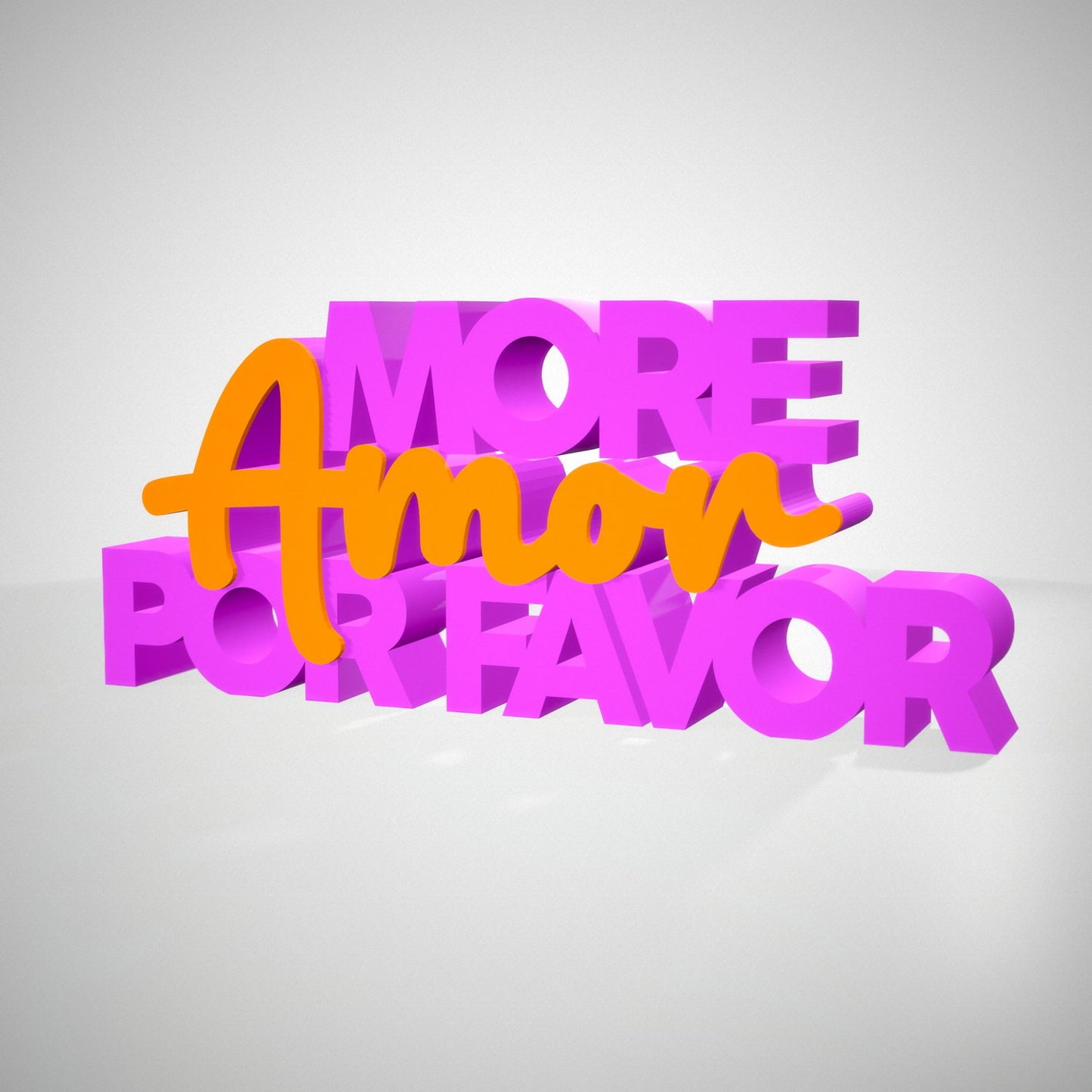 more amor por favor