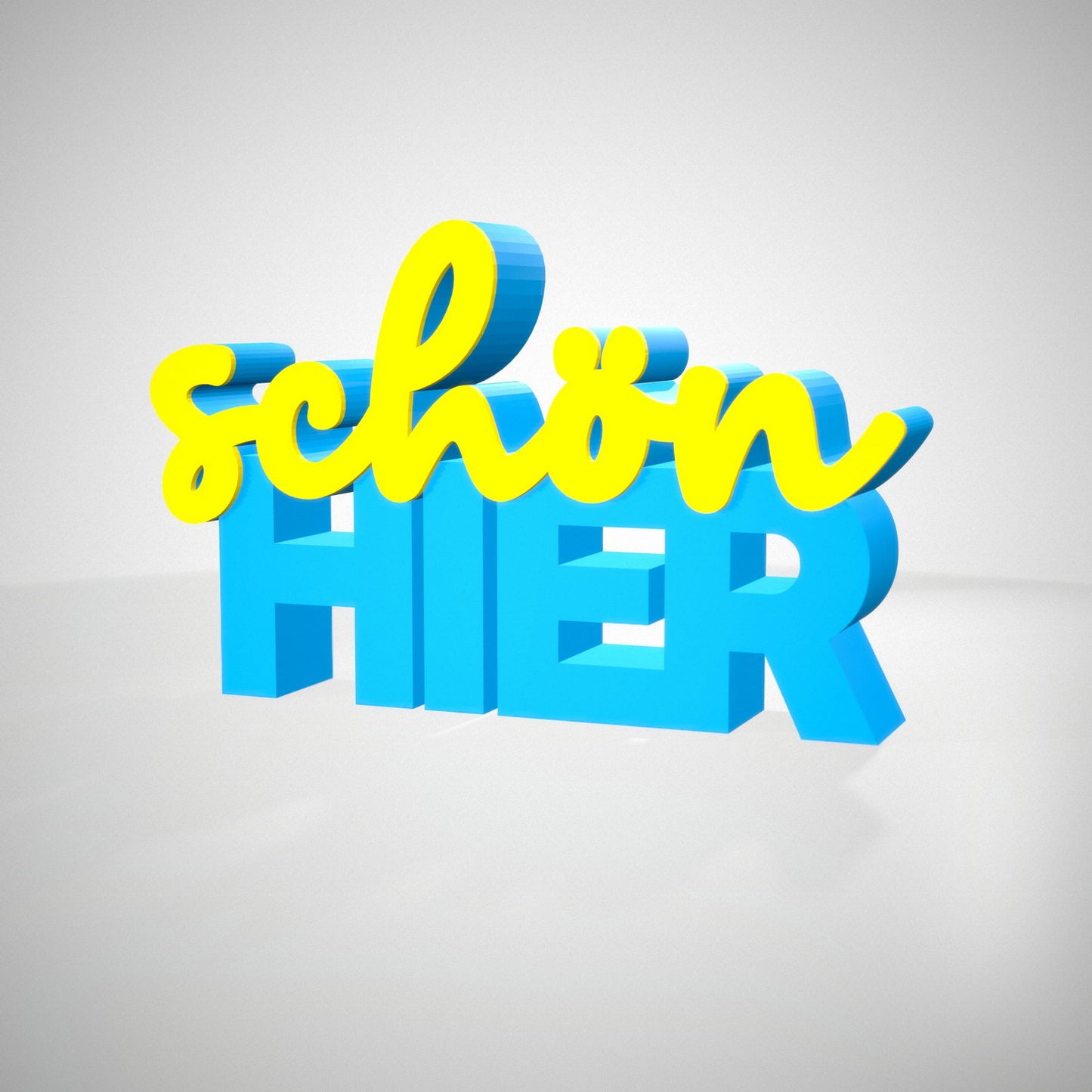 Schön hier