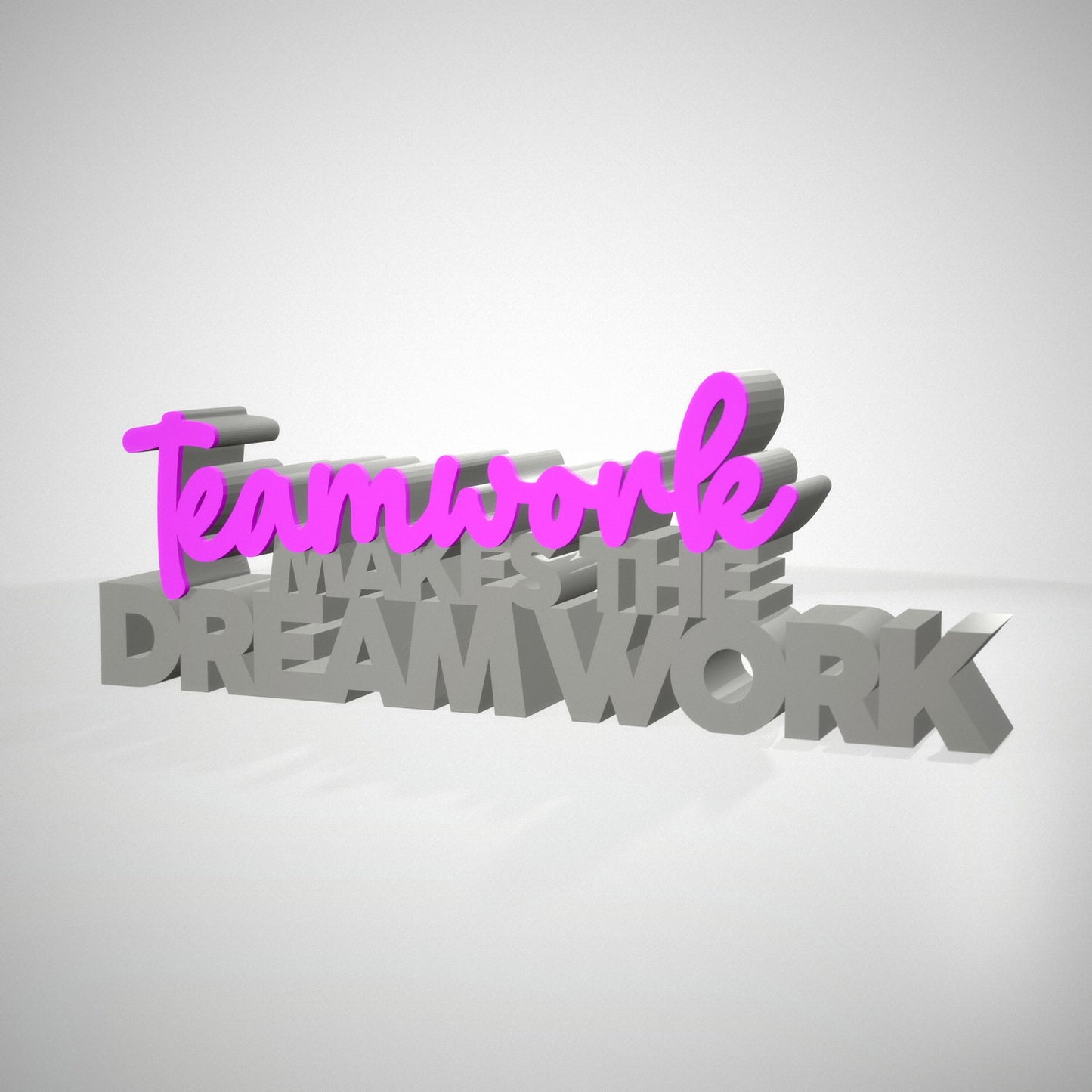 Teamwork makes the dreamwork