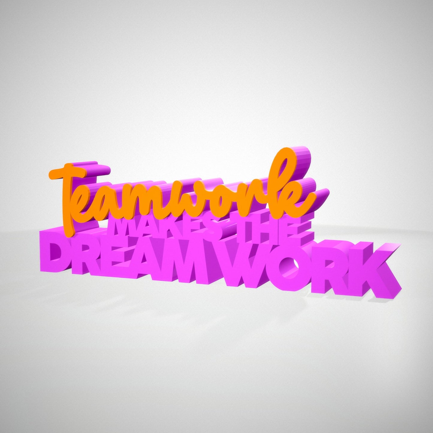 Teamwork makes the dreamwork