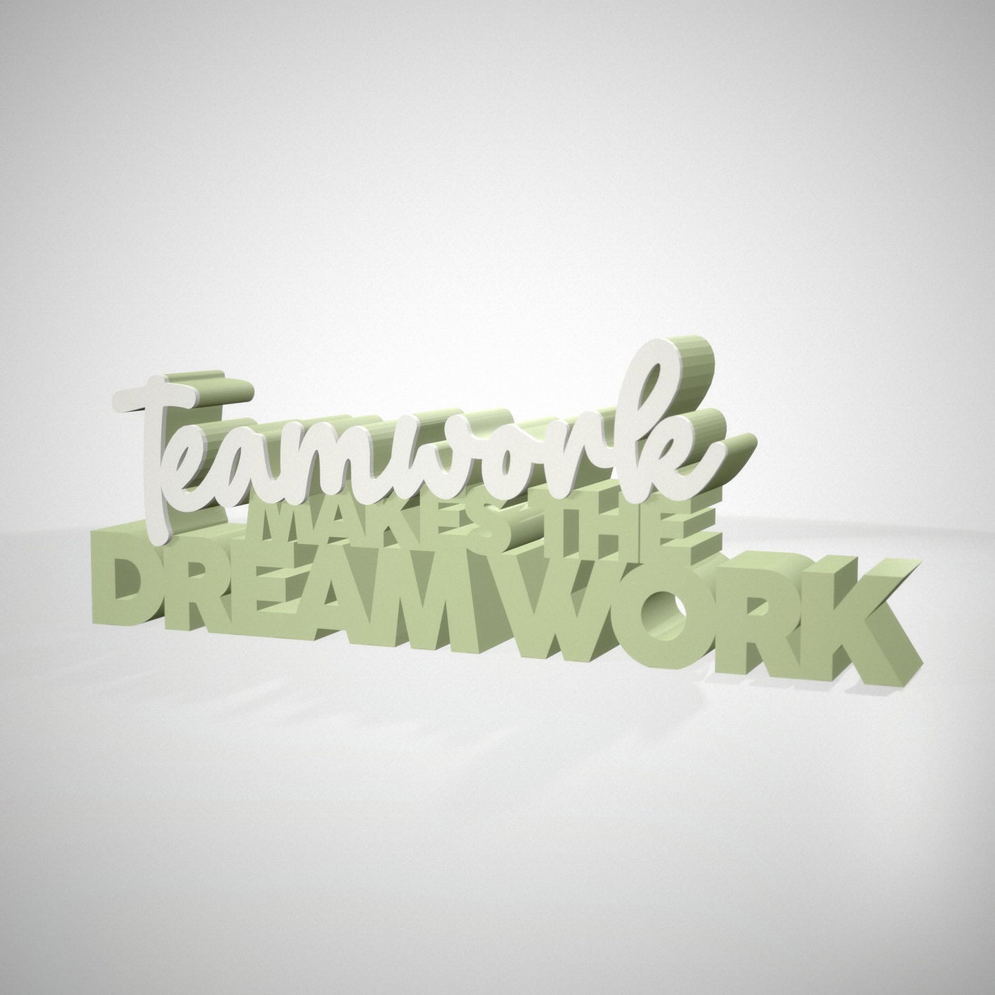 Teamwork makes the dreamwork